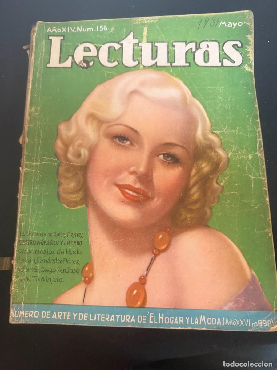 Collection Magazines and Newspapers: LECTURAS. A&Ntilde;O XIV. N&ordm; 156. MAYO 1934. LA MADRE NATURALEZA. LACAS. LOS FLACOS DE LA SOBERBIA... LEER.
