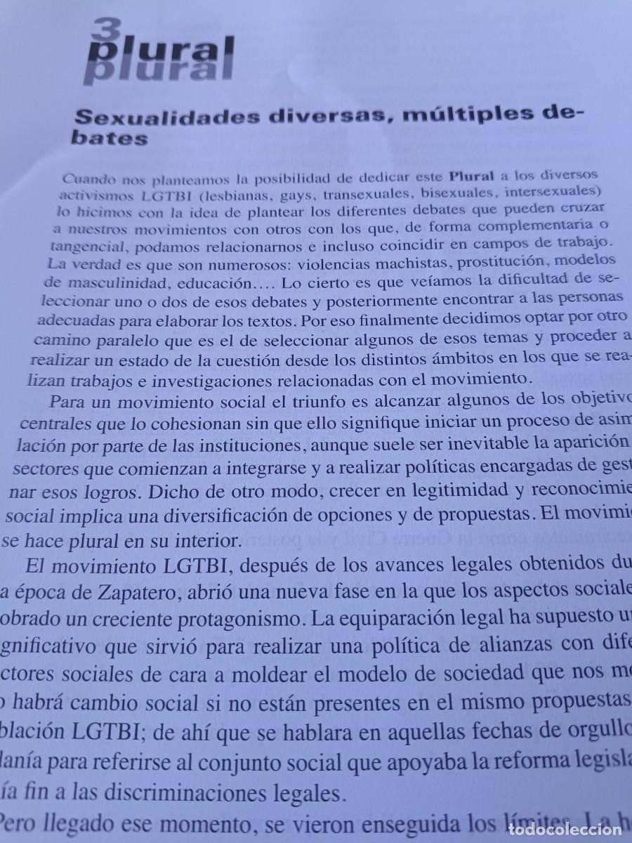Coleccionismo de revistas y peri&oacute;dicos: SEXUALIDADES DIVERSAS, LGTBI, MASCULINIDADES, FEMINISMO, MACHISMO. 42 P&Aacute;GS REVISTA VIENTO SUR 2016