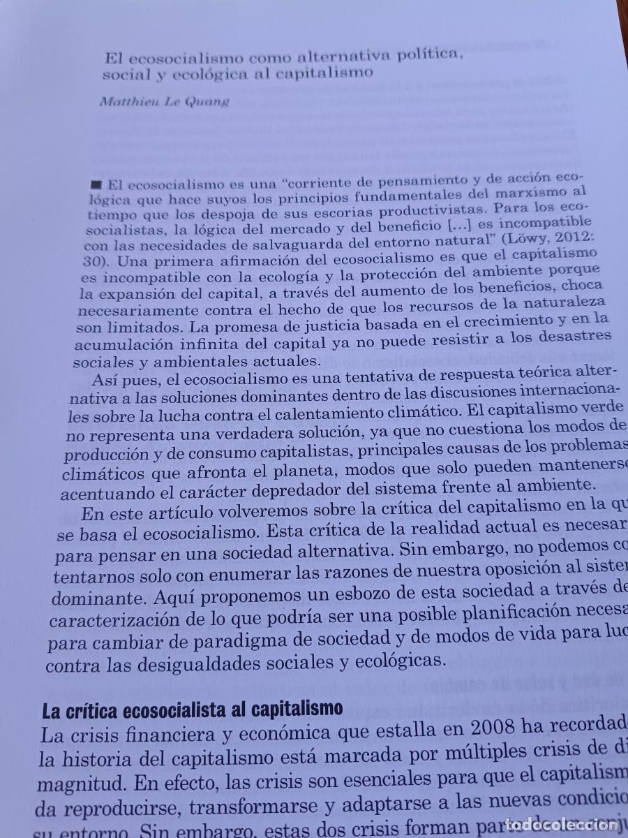 Coleccionismo de revistas y peri&oacute;dicos: EL ECOSOCIALISMO, ALTERNATIVA POL&Iacute;TICA Y SOCIAL AL CAPITALISMO. 12 P&Aacute;GS REVISTA VIENTO SUR 2018