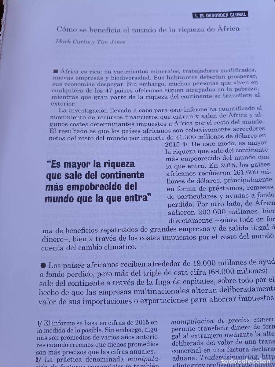 Coleccionismo de revistas y peri&oacute;dicos: NEOCOLONIALISMO, COMO SE BENEFICIA EL MUNDO DE LA RIQUEZA DE &Aacute;FRICA. 12 P&Aacute;GS REVISTA VIENTO SUR 2017