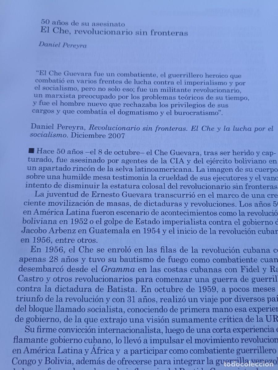 Coleccionismo de revistas y peri&oacute;dicos: EL CHE GUEVARA, REVOLUCIONARIO SIN FRONTERAS. 8 P&Aacute;GS REVISTA VIENTO SUR 2017