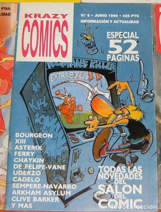 Coleccionismo de revistas y peri&oacute;dicos: REVISTA . Krazy Comics . N&Uacute;MERO 9