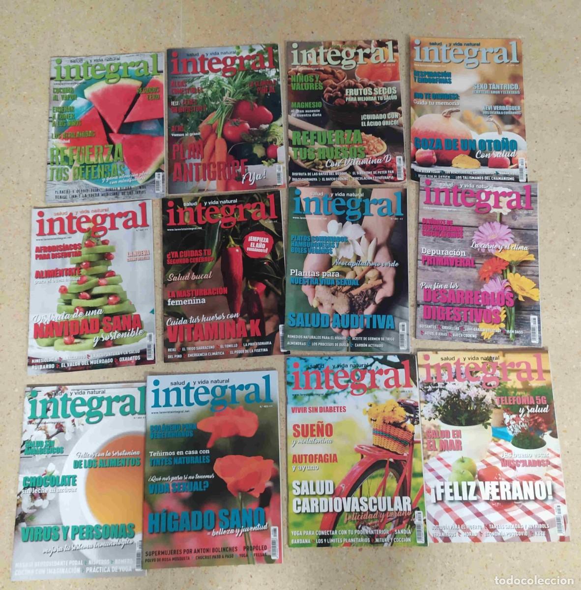 Coleccionismo de revistas y peri&oacute;dicos: Lote 12 revistas Integral