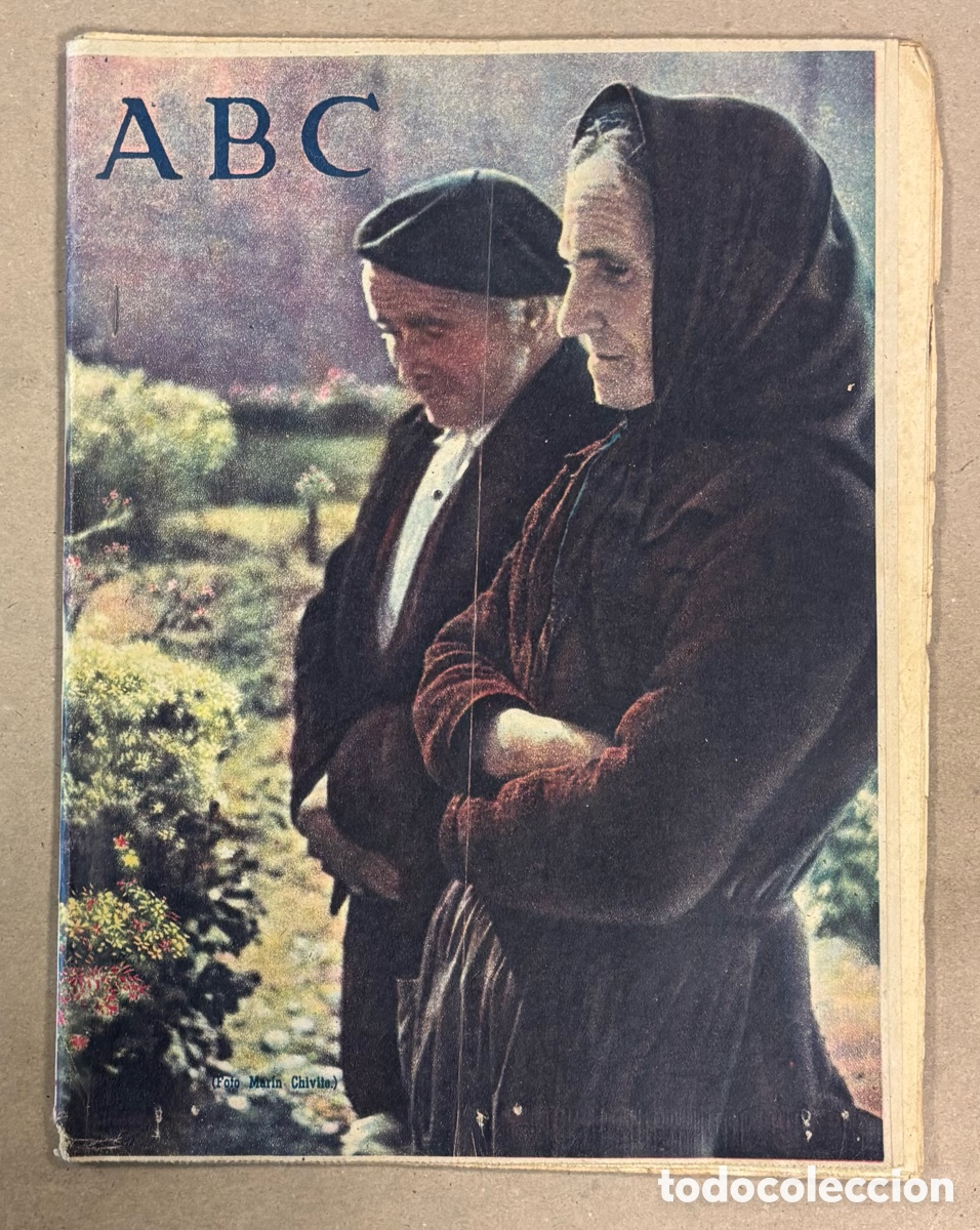 Coleccionismo de revistas y peri&oacute;dicos: ABC (31 OCTUBRE 1959) ALONSO QUIJANO, COSTUMBRES F&Uacute;NEBRES ESPA&Ntilde;A, REAL MADRID - ATL&Eacute;TICO DERBY