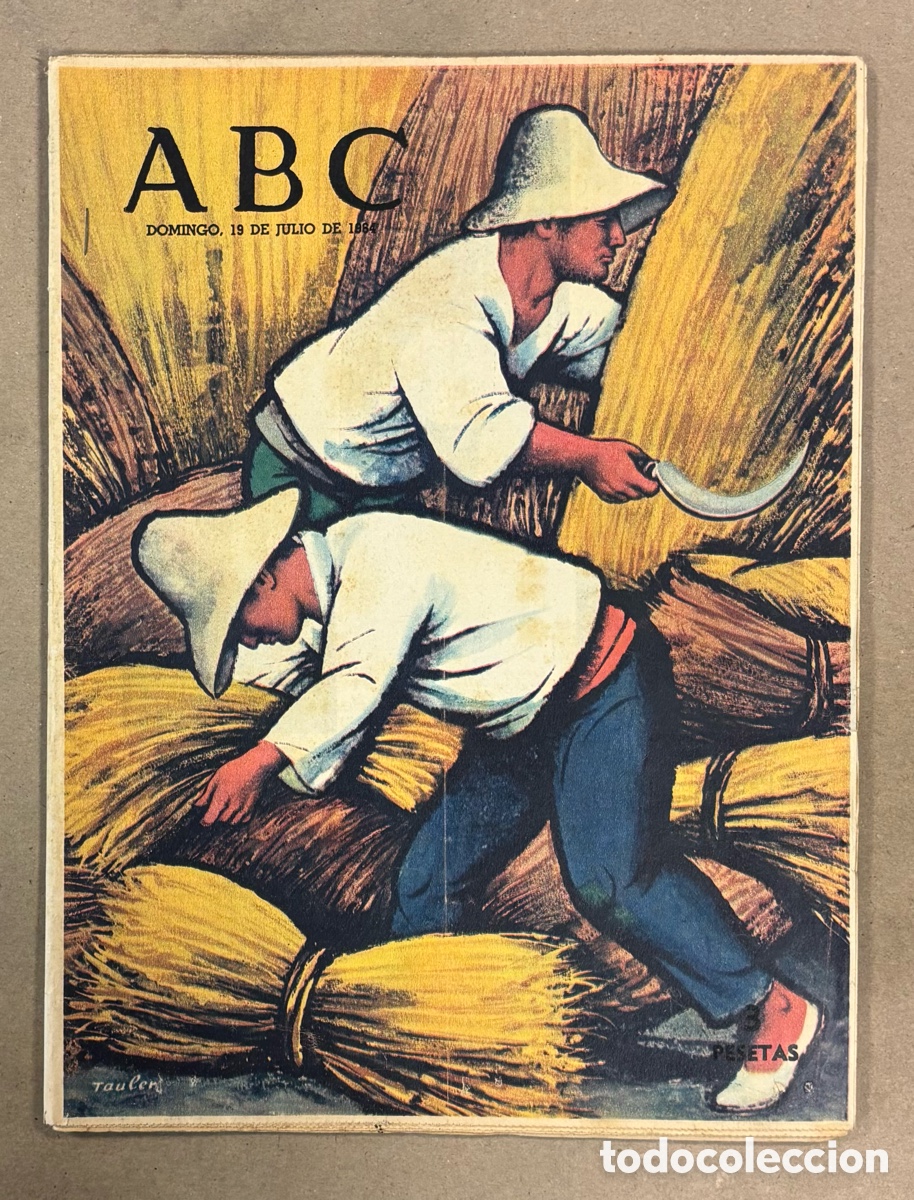 Coleccionismo de revistas y peri&oacute;dicos: ABC (19 JULIO 1964) TAULER, REPORTAJE SOBRE SALOBRE&Ntilde;A, JAVIER FLETA MIRAT, MONTEHERMONSO C&Aacute;CERES