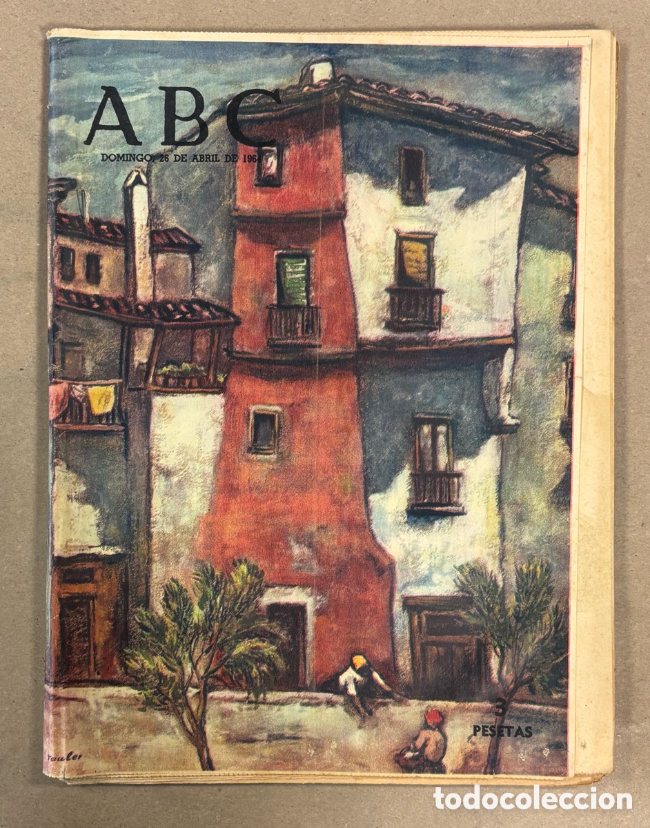 Coleccionismo de revistas y peri&oacute;dicos: ABC (26 ABRIL 1964 VIAJE PIRINEO L&Eacute;RIDA CAMILO JOS&Eacute; CELA VALLE BICIBERRI, MONASTERIO S.MAR&Iacute;A HUELGAS