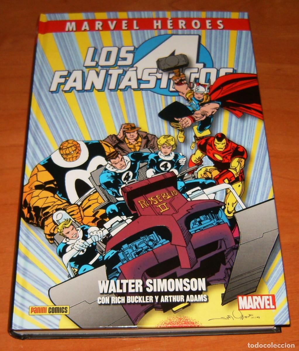 Coleccionismo de revistas y peri&oacute;dicos: MARVEL HEROES . LOS 4 FANTASTICOS . WALTER SIMONSON . PANINI