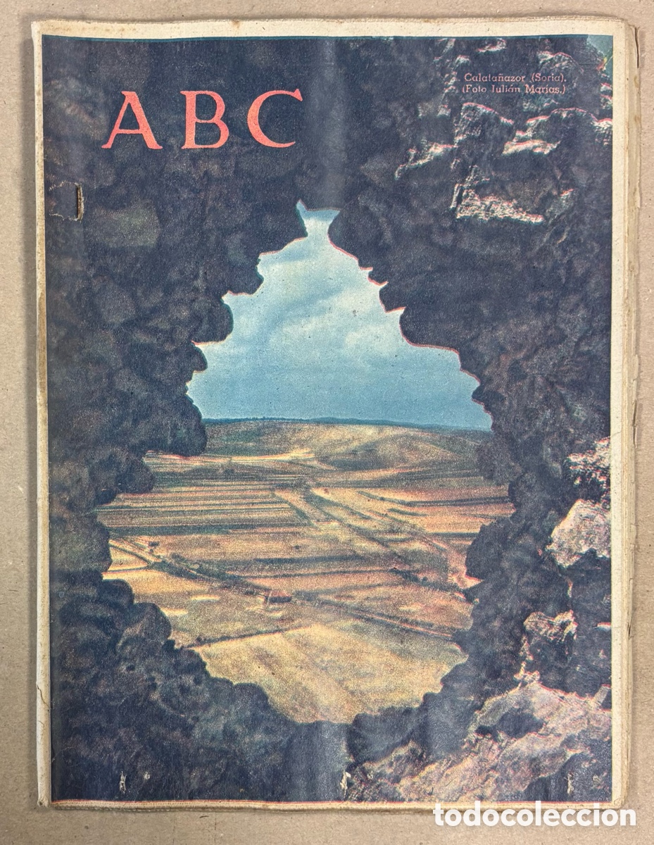 Coleccionismo de revistas y peri&oacute;dicos: ABC (26 DICIEMBRE 1959) CALATA&Ntilde;AZOR (SORIA), OLMEDO (VALLADOLID), JUAN CRIST&Oacute;BAL, RELOJER&Iacute;A CATALANA