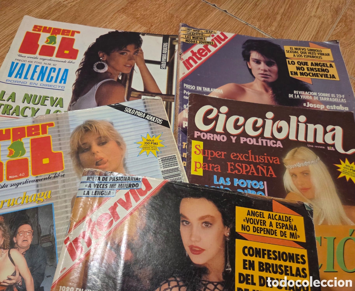 Coleccionismo de revistas y peri&oacute;dicos: Angela cavagna sabrina danuta lato samantha fox