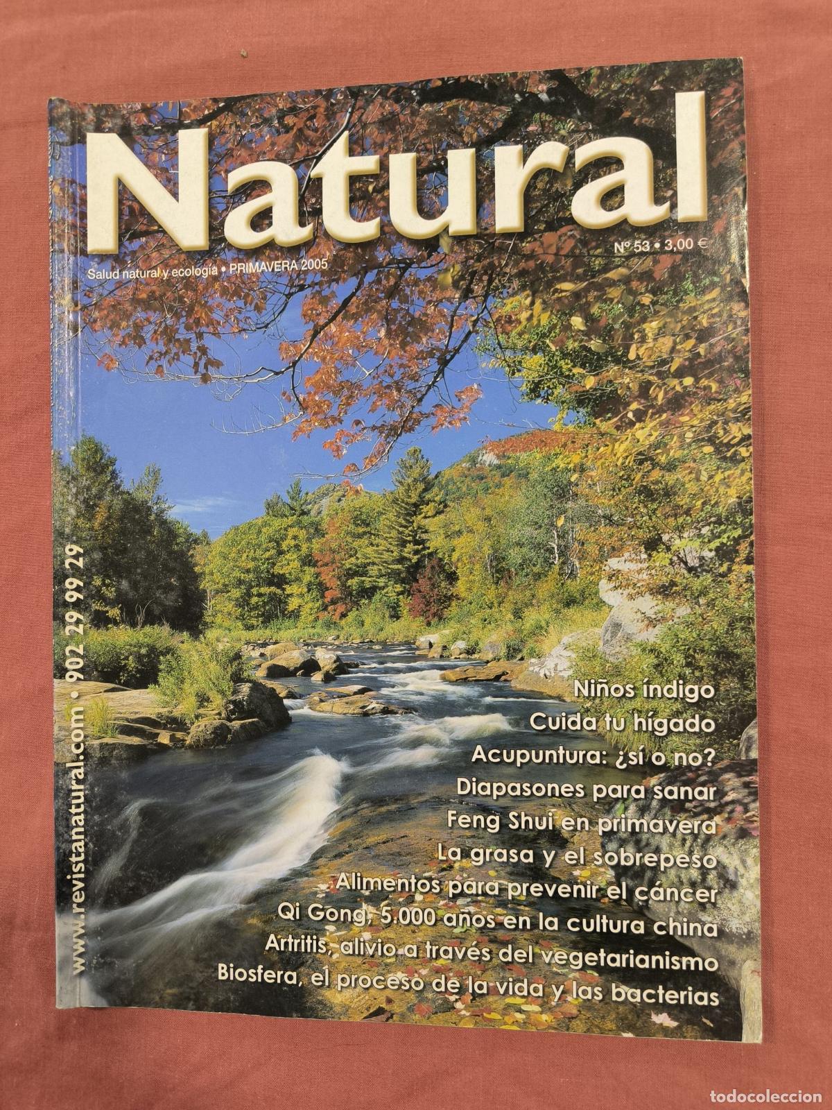 Collectionnisme de Revues et Journaux: Revista Natural N&ordm; 53 Primavera 2005 &ndash; Salud Natural, Ni&ntilde;os &Iacute;ndigo y Qi Gong