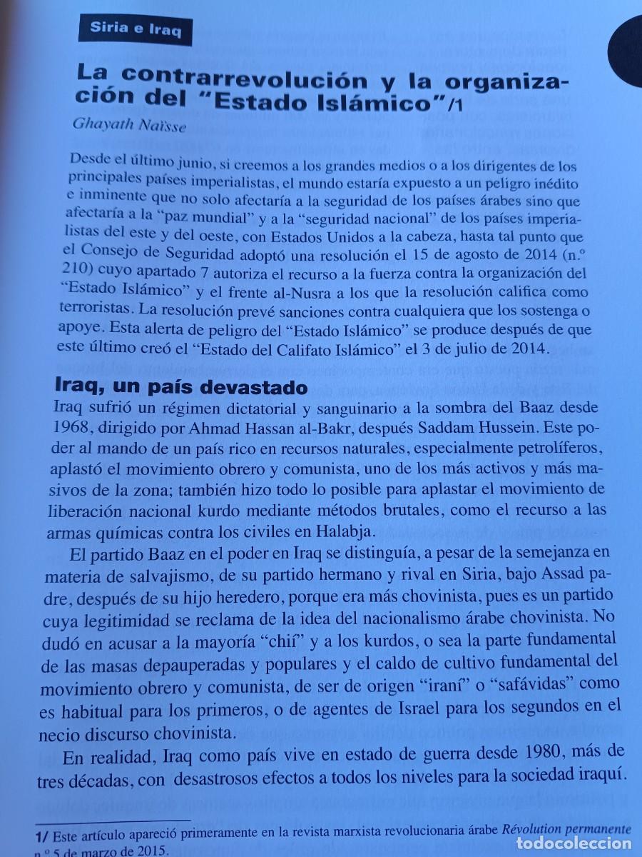Coleccionismo de revistas y peri&oacute;dicos: SIRIA E IRAQ, LA CONTRARREVOLUCI&Oacute;N Y EL ESTADO ISL&Aacute;MICO. 16 P&Aacute;GS REVISTA VIENTO SUR 2015