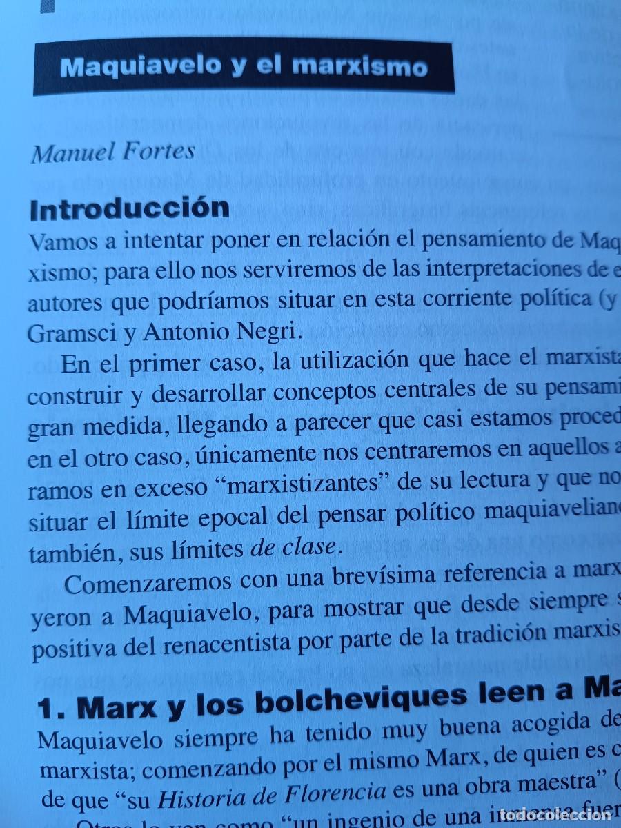 Coleccionismo de revistas y peri&oacute;dicos: MAQUIAVELO Y EL MARXISMO. 8 P&Aacute;GS REVISTA VIENTO SUR 2015