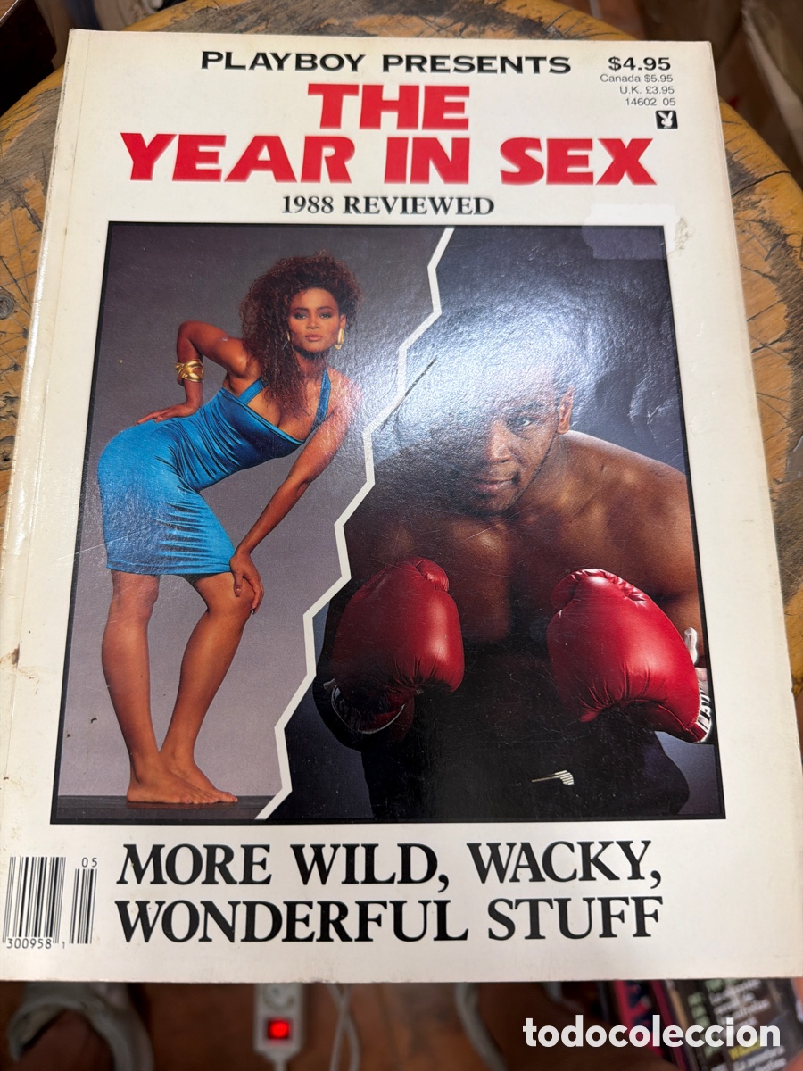 Coleccionismo de revistas y peri&oacute;dicos: Revista er&oacute;tica PLAYBOY THE YEAR IN SEX.a&ntilde;o 1988.edici&oacute;n americana.profusamente ilustrado