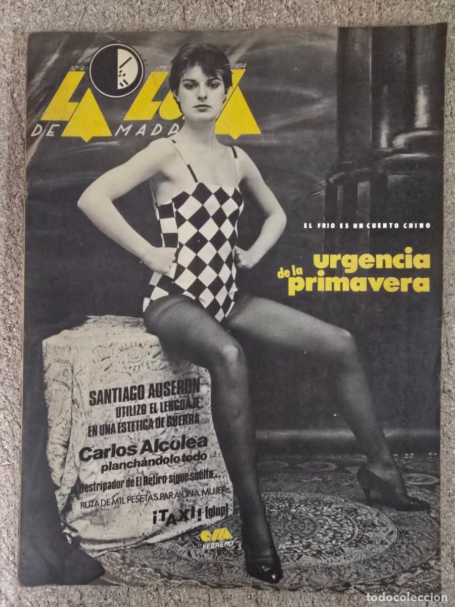 Coleccionismo de revistas y peri&oacute;dicos: Revista La Luna de Madrid 4.Urgencia de la Primavera.Movida Madrile&ntilde;a
