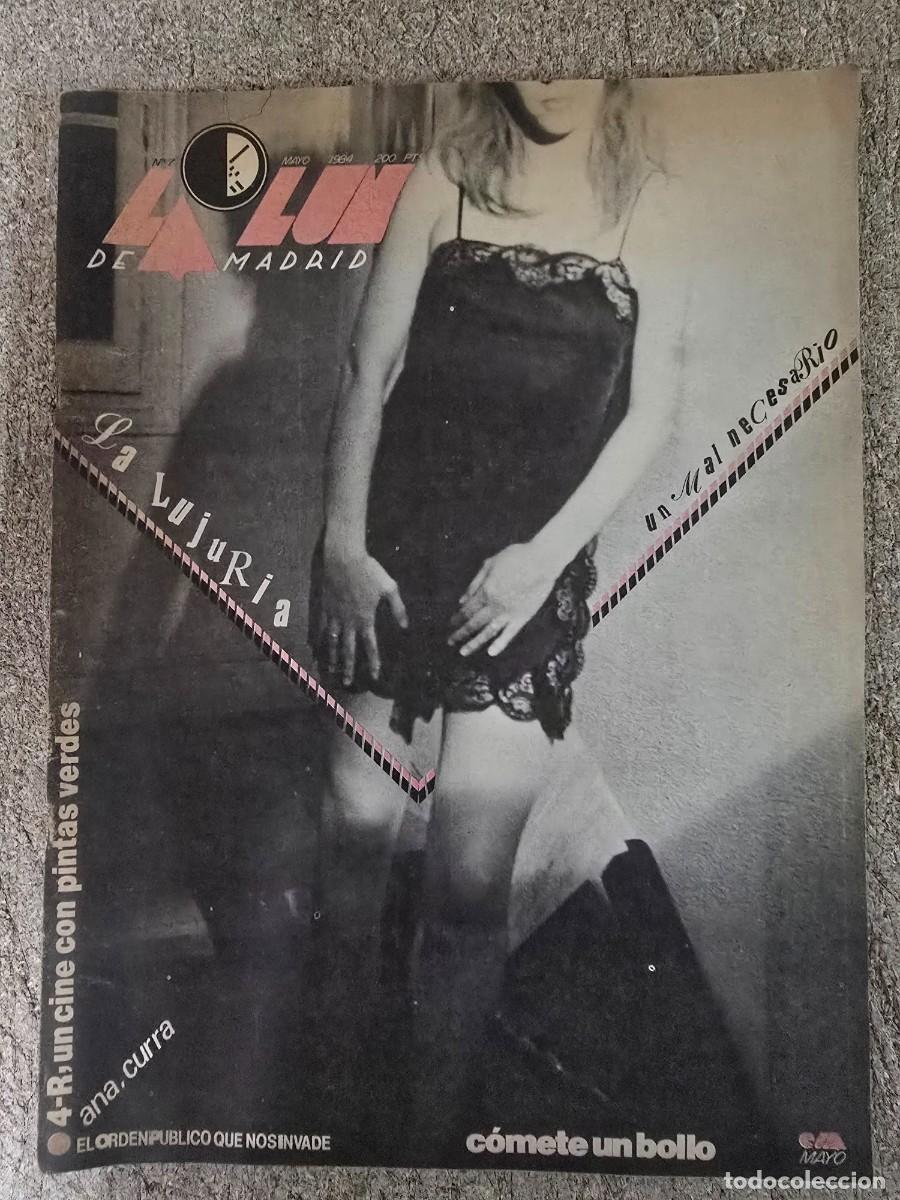 Coleccionismo de revistas y peri&oacute;dicos: Revista La Luna de Madrid 7.La Lujuria un mal Necesario.Movida Madrile&ntilde;a