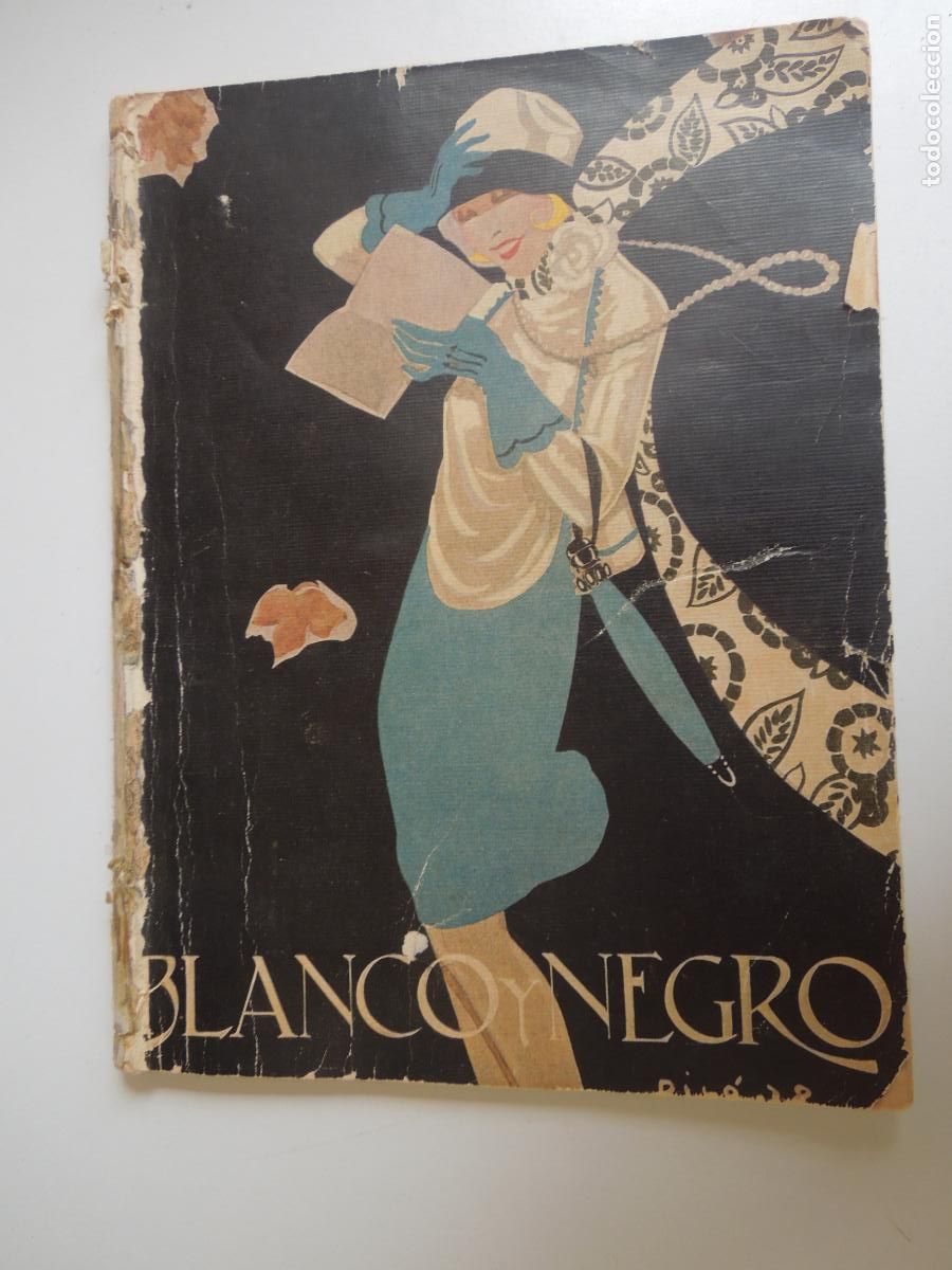 Coleccionismo de revistas y peri&oacute;dicos: BLANCO Y NEGRO REVISTA ILUSTRADA N&ordm; 1990 -07-07-1929 - VER FOTOS - LOMO ENCUADERNA- FOTO 1&ordf; Y FINAL