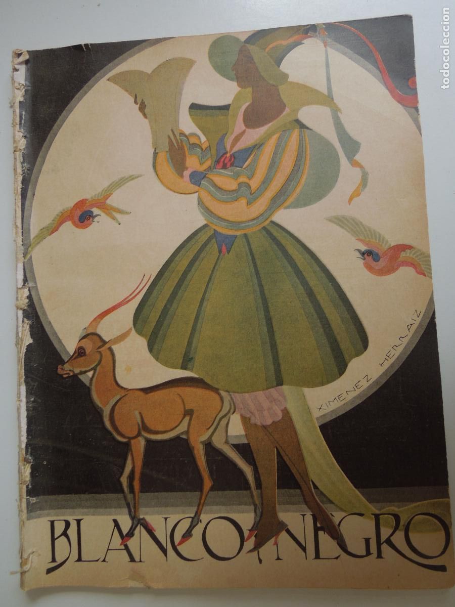 Coleccionismo de revistas y peri&oacute;dicos: BLANCO Y NEGRO REVISTA ILUSTRADA N&ordm; 1991 -14-07-1929 - VER FOTOS - LOMO ENCUADERNA- FOTO 1&ordf; Y FINAL
