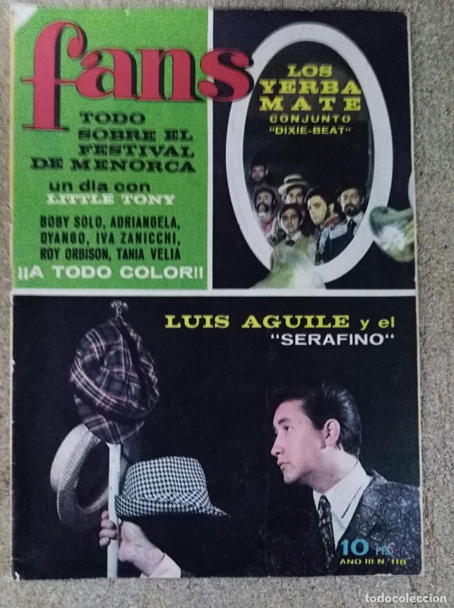 Coleccionismo de revistas y peri&oacute;dicos: Revista Fans 118.Con poster de Dyango