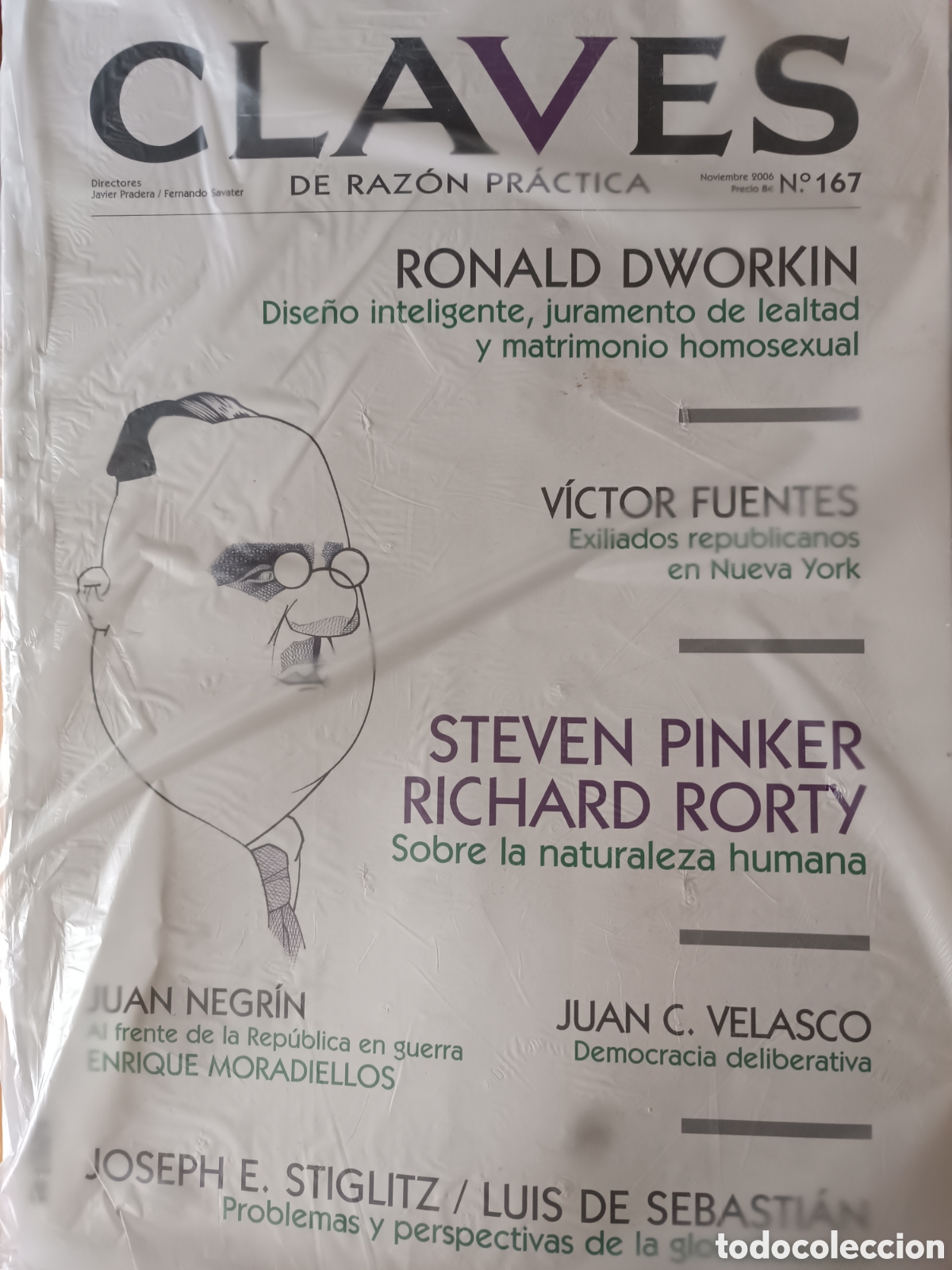 Coleccionismo de revistas y peri&oacute;dicos: Lote de 114 revistas &rdquo;Claves de la raz&oacute;n pr&aacute;ctica&rdquo;