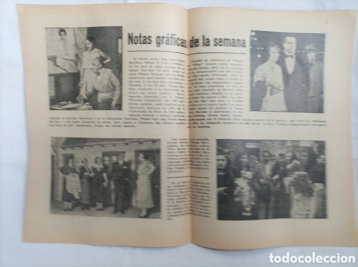 Coleccionismo de revistas y peri&oacute;dicos: Jos&eacute; Pinazo pintor. Canela fina. Teatro. Sep&uacute;lveda Victoriano de la Serna. 1935. Hogar.