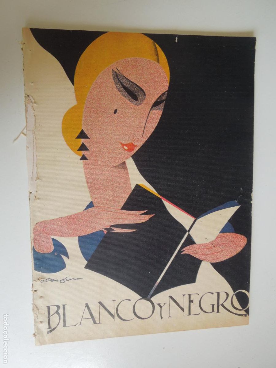 Coleccionismo de revistas y peri&oacute;dicos: BLANCO Y NEGRO REVISTA ILUSTRADA N&ordm; 1996 -18-08-1929 - VER FOTOS - LOMO ENCUADERNA- FOTO 1&ordf; Y FINAL