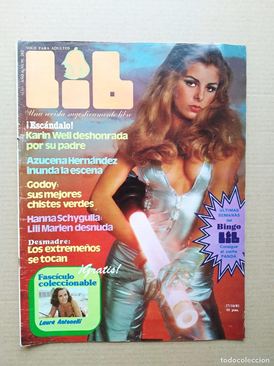 Collectionnisme de Revues et Journaux: REVISTA LIB 262 KARIN WELL CALIGULA AZUCENA HERNANDEZ LAURA ANTONELLI RENEE RICHARDS MARY FIELDS