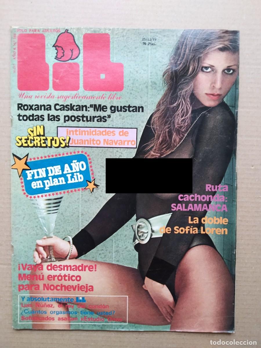 Collectionnisme de Revues et Journaux: REVISTA LIB 166 ENTREVISTA A JUANITO NAVARRO ROXANA CASKAN ROCIO DURCAL LOLA FLORES