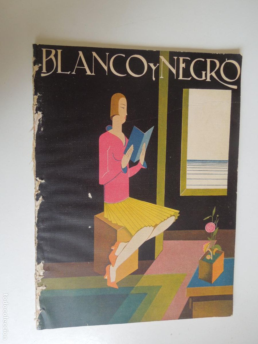 Coleccionismo de revistas y peri&oacute;dicos: BLANCO Y NEGRO REVISTA ILUSTRADA N&ordm; 1997 -25-08-1929 - VER FOTOS - LOMO ENCUADERNA- FOTO 1&ordf; Y FINAL