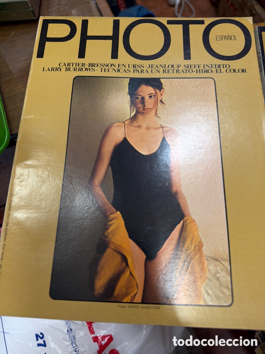 Coleccionismo de revistas y peri&oacute;dicos: Lote de 2 revistas FHOTO. Edici&oacute;n espa&ntilde;ola.n 1 y 2 .fotografias.ilustrado a&ntilde;o 1976