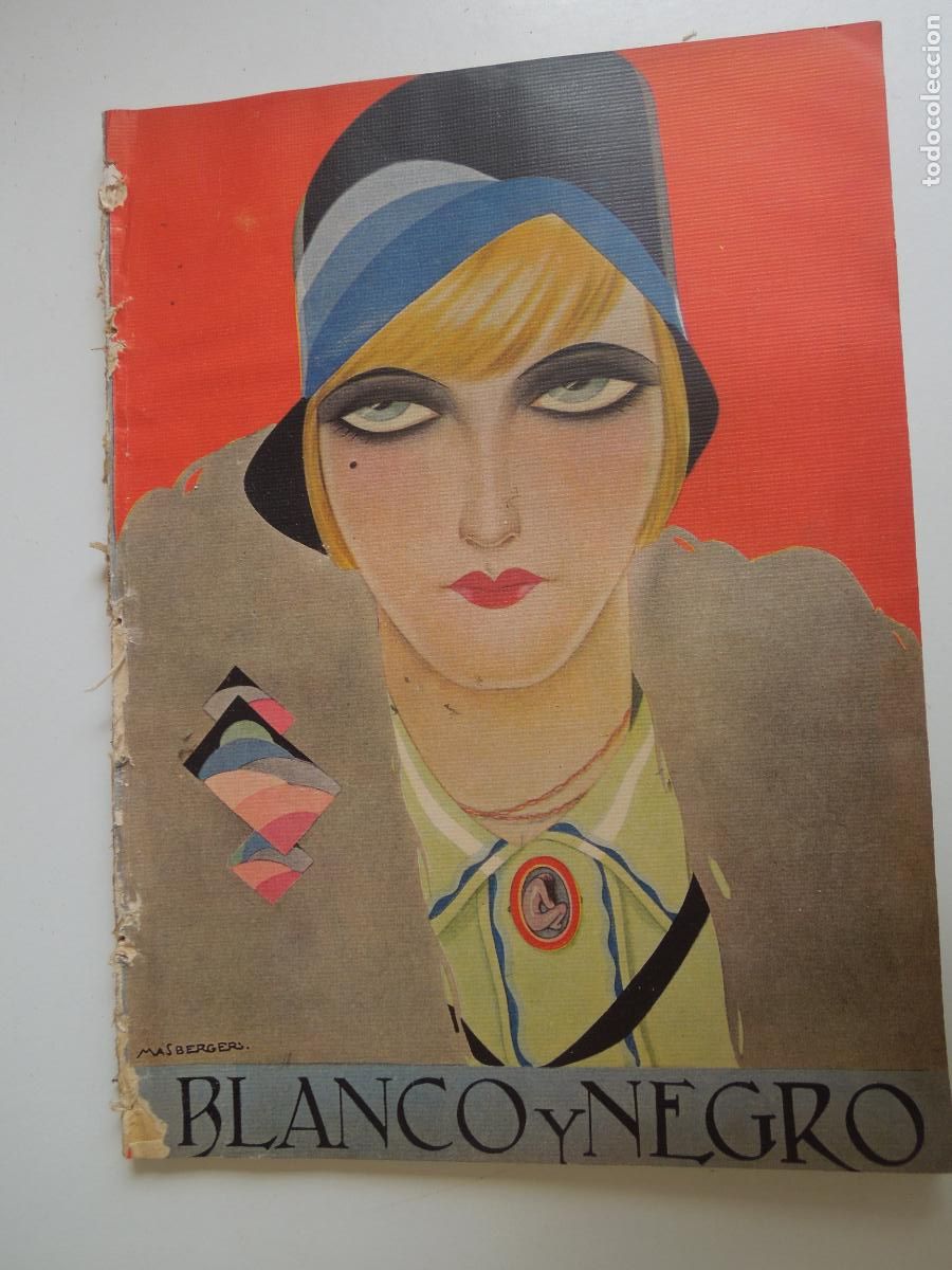 Coleccionismo de revistas y peri&oacute;dicos: BLANCO Y NEGRO REVISTA ILUSTRADA N&ordm; 2023 -23-02-1930 - VER FOTOS - LOMO ENCUADERNA- FOTO 1&ordf; Y FINAL