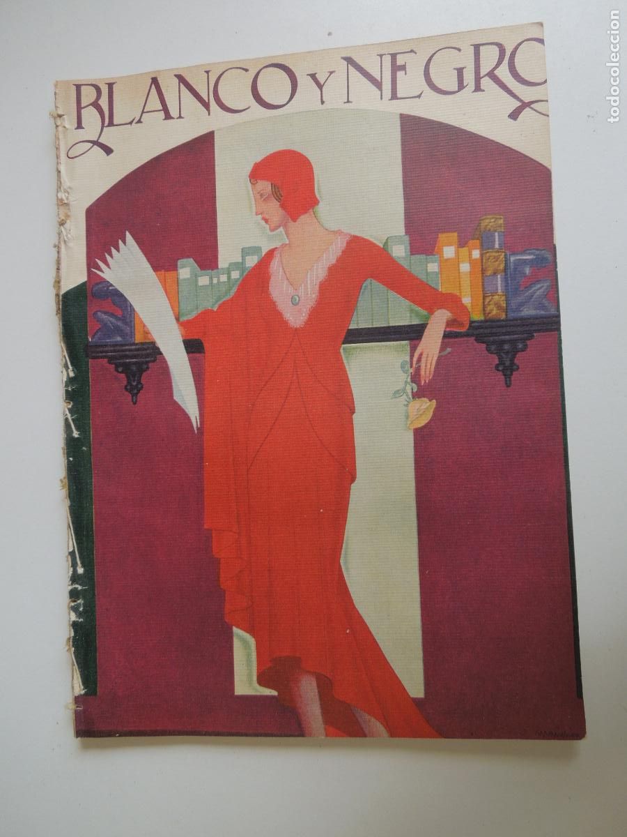 Coleccionismo de revistas y peri&oacute;dicos: BLANCO Y NEGRO REVISTA ILUSTRADA N&ordm; 2025 -09-03-1930 - VER FOTOS - LOMO ENCUADERNA- FOTO 1&ordf; Y FINAL