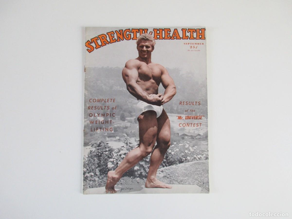 Collezionismo di Riviste e Giornali: 1948 - STRENGTH AND HEALTH - JOE WEIDER - JOHN GRIMEK - MISTER UNIVERSO - BEEFCAKE - INTER&Eacute;S GAY