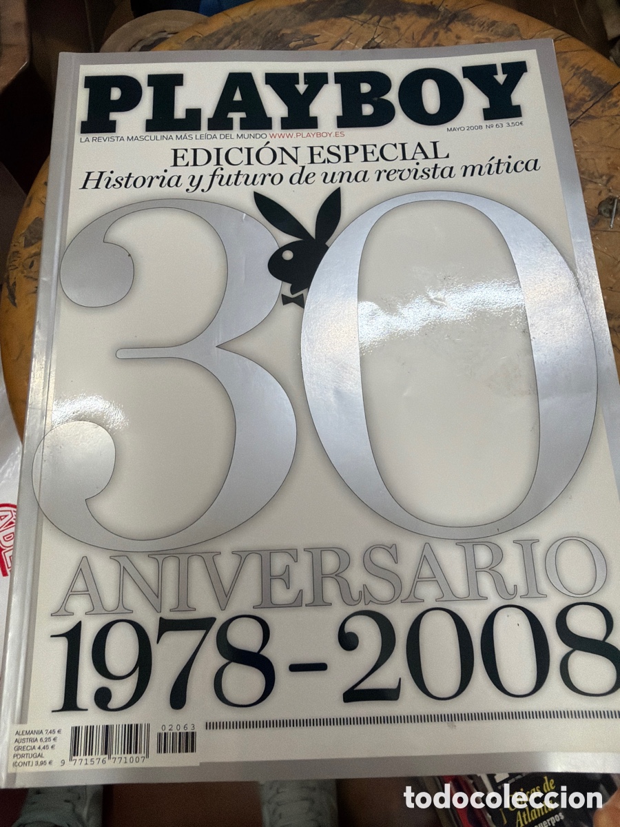 Coleccionismo de revistas y peri&oacute;dicos: Revista er&oacute;tica PLAYBOY EDICI&Oacute;N ESPECIAL ANIVERSARIO 1978-2008.en espa&ntilde;ol.ilustrado