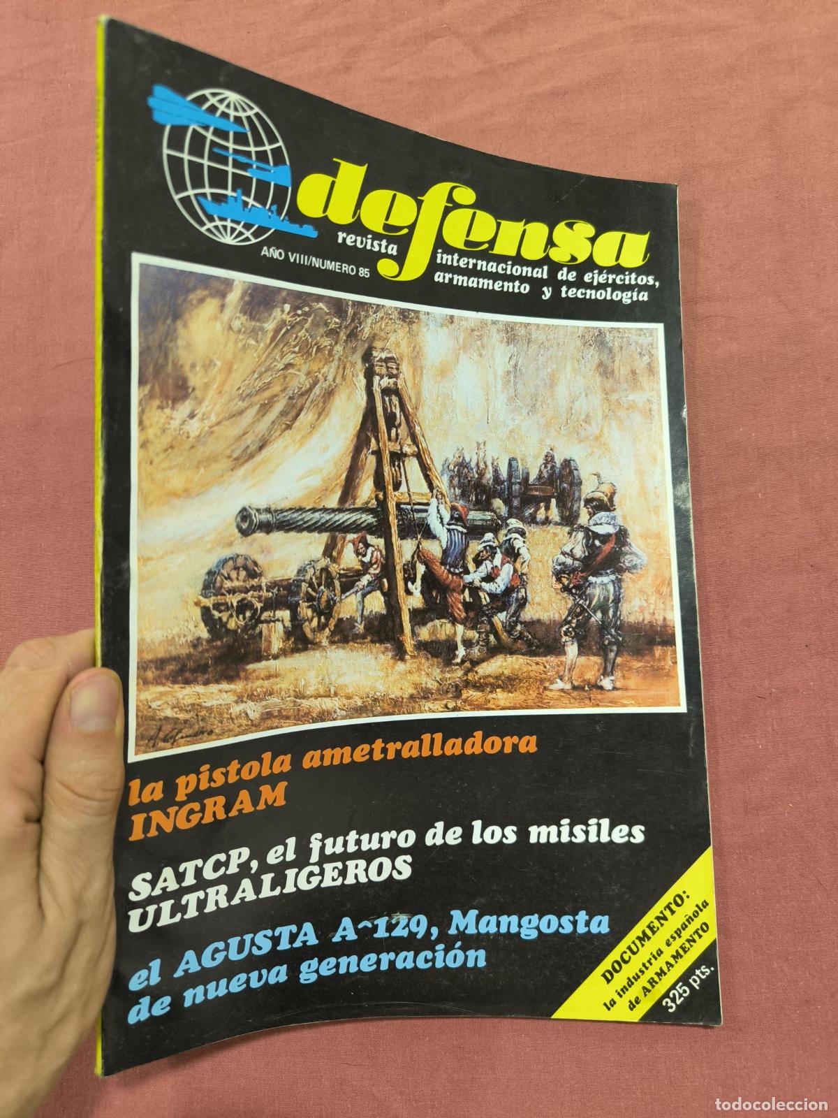 Collectionnisme de Revues et Journaux: Revista Defensa &ndash; Pistola Ametralladora Ingram AMX-40 Militar Coleccionismo