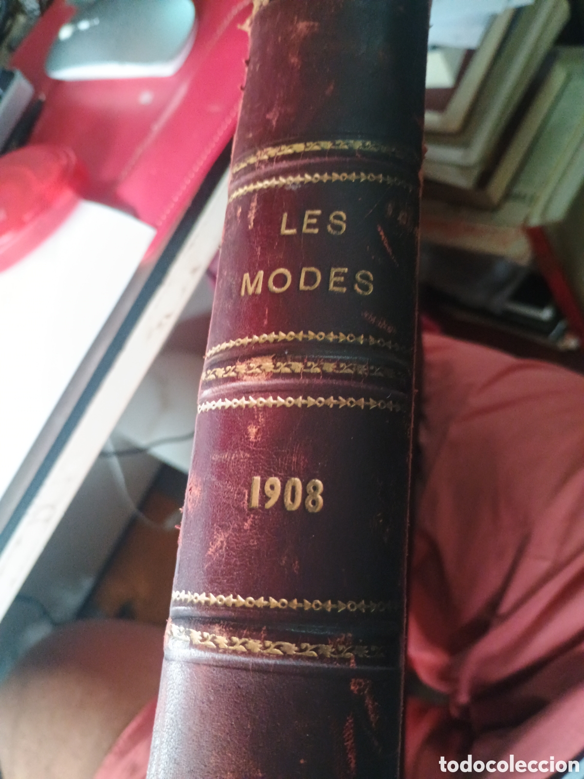 Coleccionismo de revistas y peri&oacute;dicos: LE MONITEUR DE LA MODE. Revista francesa de moda a&ntilde;o 1908