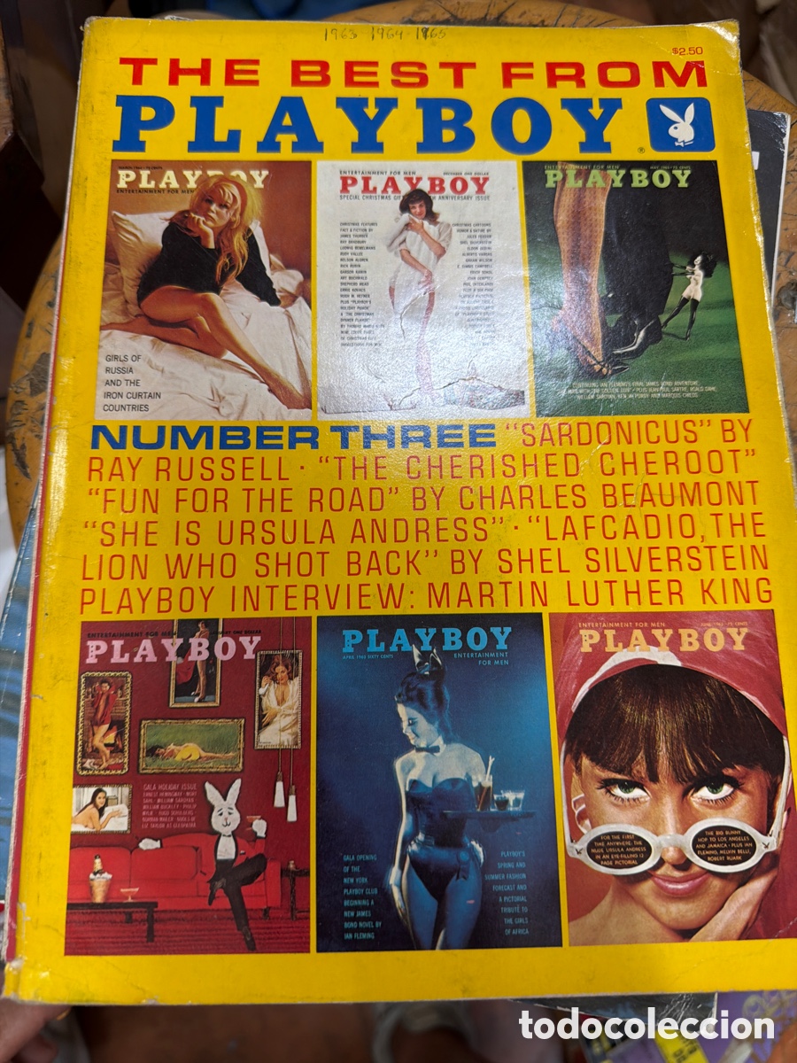 Coleccionismo de revistas y peri&oacute;dicos: Revista er&oacute;tica vintage pin-ups THE BEST FROM PLAYBOY.N 3 a&ntilde;o 1966.profusamente ilustrado