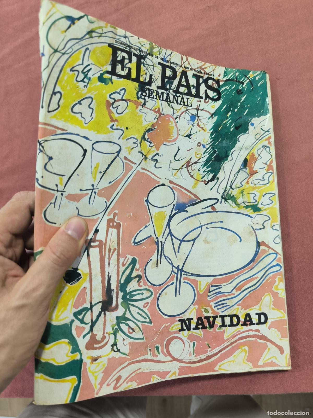 Coleccionismo de revistas y peri&oacute;dicos: Suplemento El Pa&iacute;s Semanal Navidad &ndash; Revista Dominical Coleccionismo