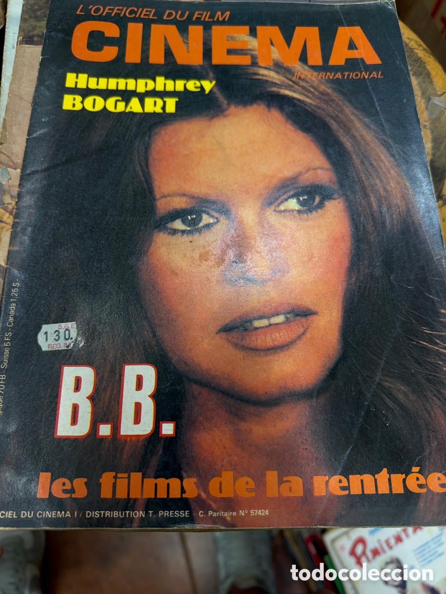 Coleccionismo de revistas y peri&oacute;dicos: Revista de cine CINEMA INTERNATIONAL.n 7 .edici&oacute;n francesa.a&ntilde;os 70
