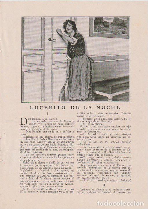 Sammeln von Zeitschriften und Zeitungen: Lucerito de la noche / Mario Alvar; ilustraciones de M&eacute;ndez Bringa - 1931