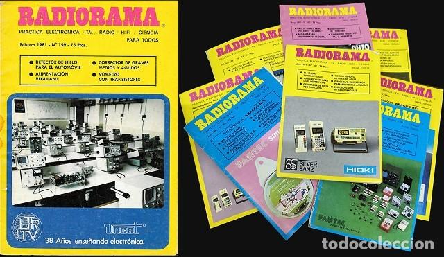 Coleccionismo de revistas y peri&oacute;dicos: REVISTA RADIORAMA- PRACTICA ELECTRONICA, RADIO, TV., RADIO, HI-FI (0,50 &euro; cada revista)- A-ELECT-443