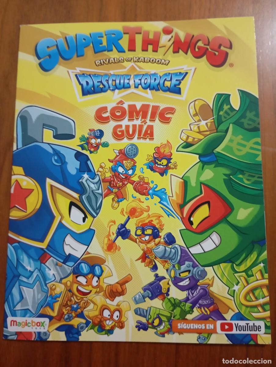 Coleccionismo de revistas y peri&oacute;dicos: REVISTA SUPERTHINGS. RIVALS OF KABOOM. RESCUE FORCE. COMIC GUIA