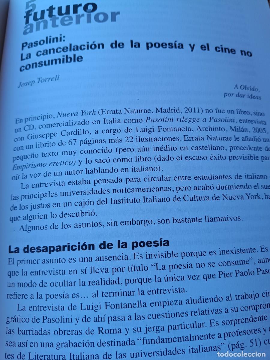 Coleccionismo de revistas y peri&oacute;dicos: LA POES&Iacute;A DE PASOLINI Y EL CINE NO CONSUMIBLE. 9 P&Aacute;GS REVISTA VIENTO SUR 2014