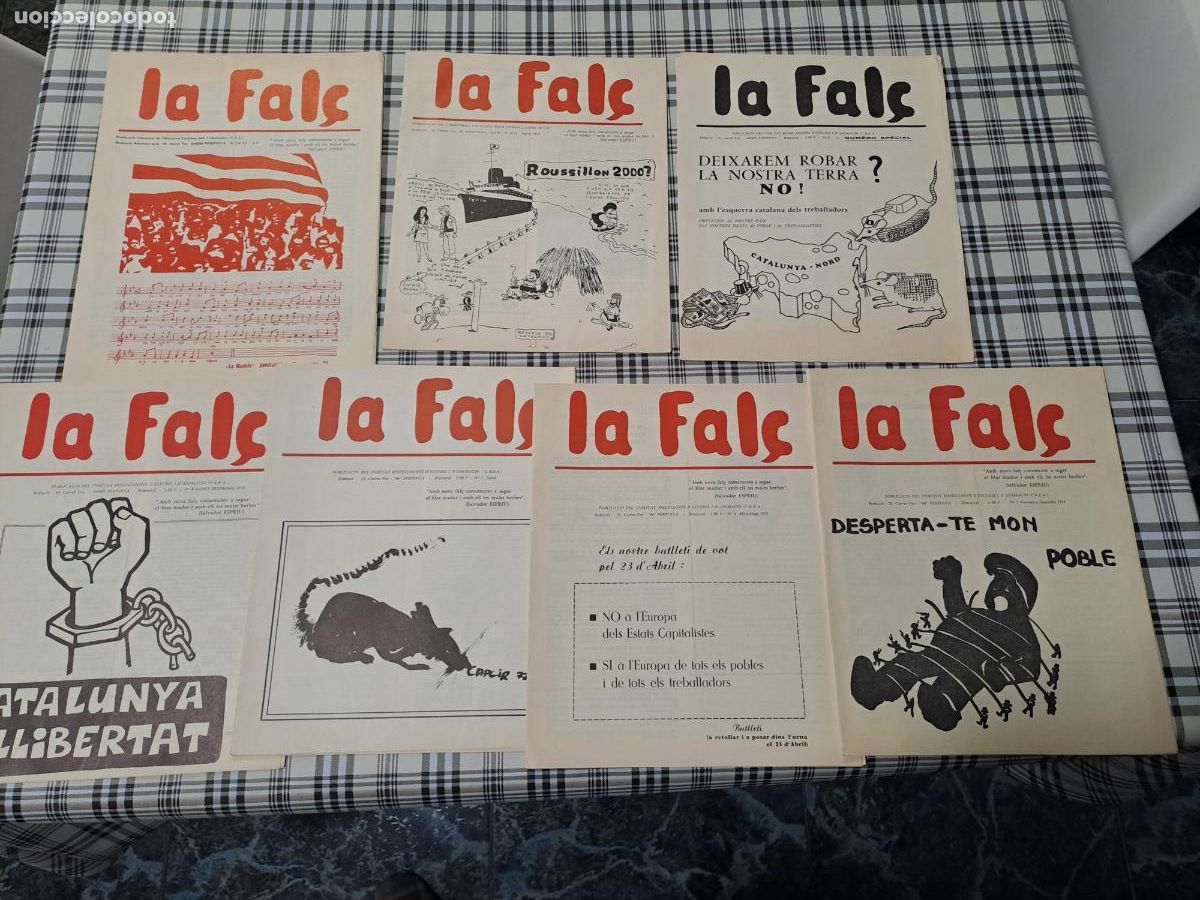 Coleccionismo de revistas y peri&oacute;dicos: LA FAL&Ccedil;-PUBLICACIO DEL COMITAT ROSSELLON&Eacute;S D`ESTUDIS I D`ANIMACI&Oacute;-CATALUNYA NORD-NACIONALISME CATAL&Agrave;