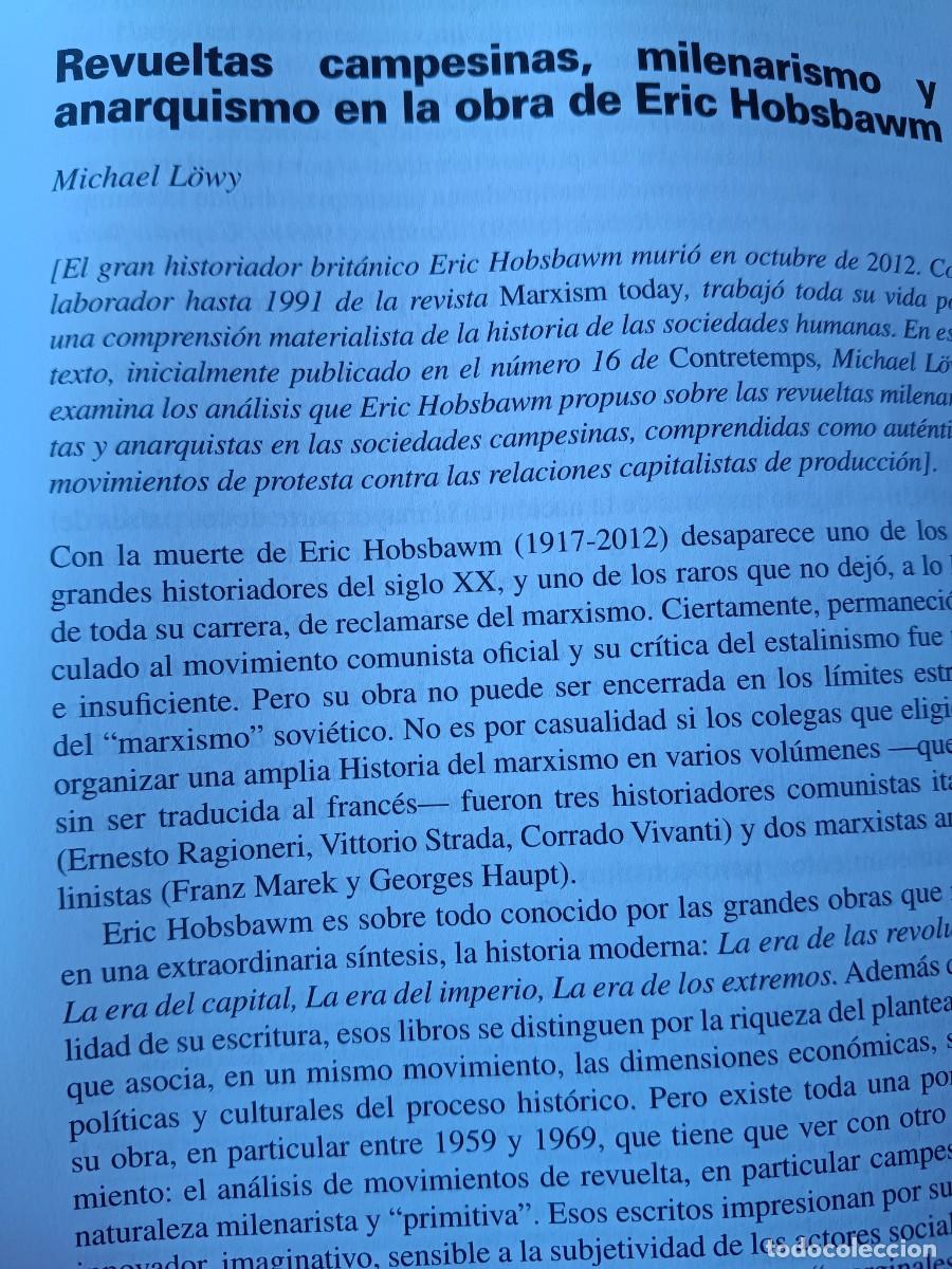 Coleccionismo de revistas y peri&oacute;dicos: ERIC HOBSBAWN: REVUELTAS CAMPESINAS, ANARQUISMO Y MILENARISMO. 12 P&Aacute;GS REVISTA VIENTO SUR 2014