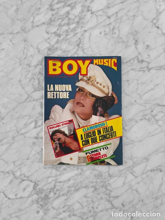 Coleccionismo de revistas y peri&oacute;dicos: BOY MUSIC - 1982 - DONATELLA RETTORE, ROLLING STONES, XTC, ROBERT PALMER, NICO, WARREN BEATTY