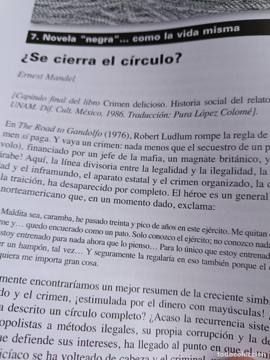 Coleccionismo de revistas y peri&oacute;dicos: ERNEST MANDEL SOBRE LA NOVELA NEGRA. 6 P&Aacute;GS REVISTA VIENTO SUR 2013