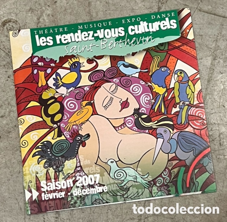 Coleccionismo de revistas y peri&oacute;dicos: Revista. Les Rendez-Vous Culturels. Saint-Berthevin. Francia. 2007.