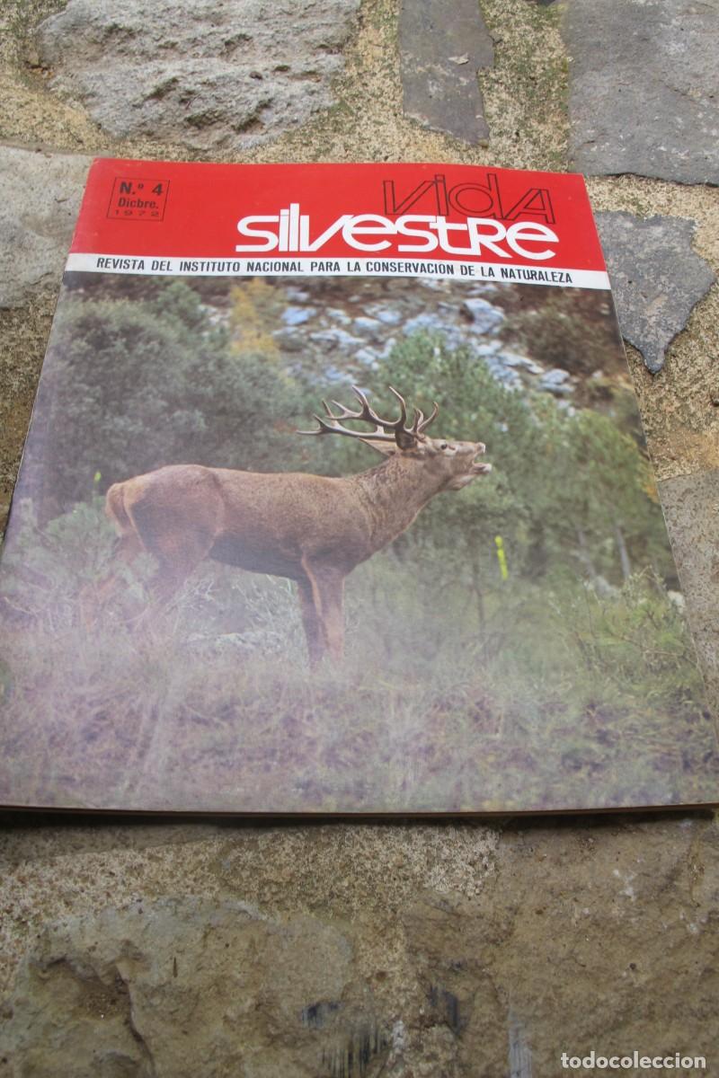Coleccionismo de revistas y peri&oacute;dicos: REVISTA VIDA SILVESTRE N&ordm; 4 DICIEMBRE 1972