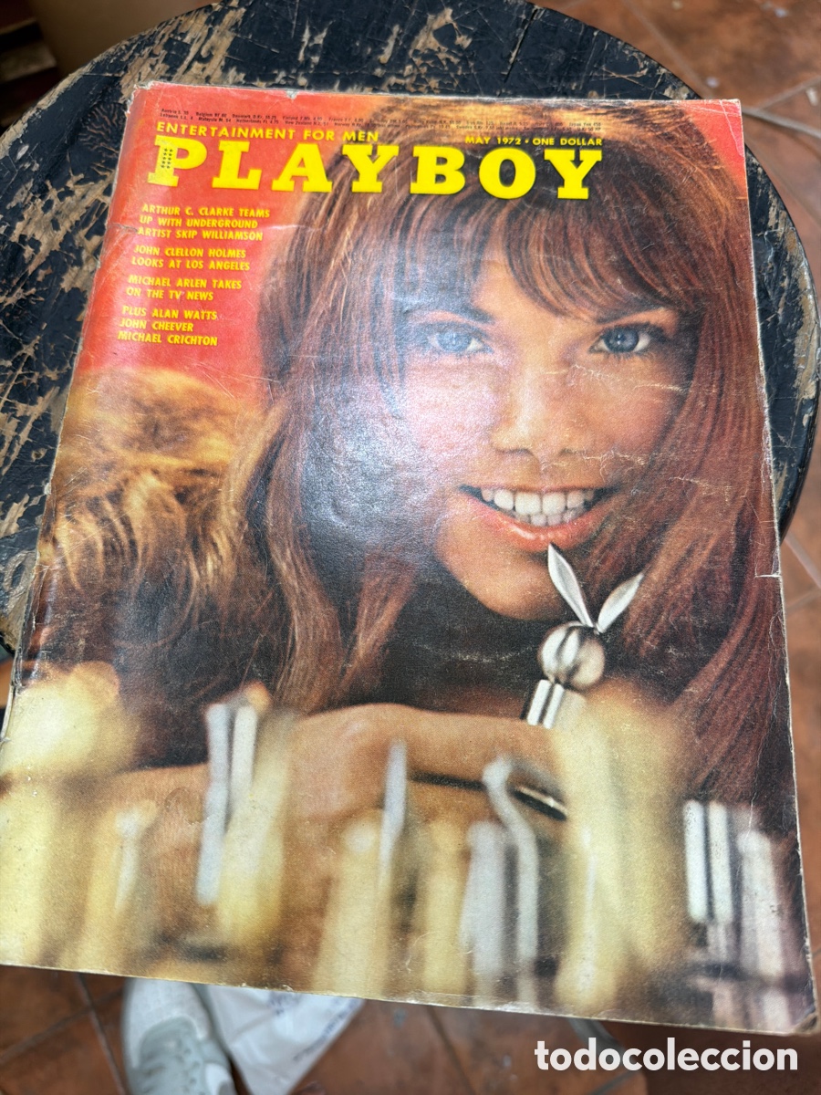 Coleccionismo de revistas y peri&oacute;dicos: Revista er&oacute;tica PLAYBOY.edici&oacute;n americana.vol 19 N 5 may 1972.poster central