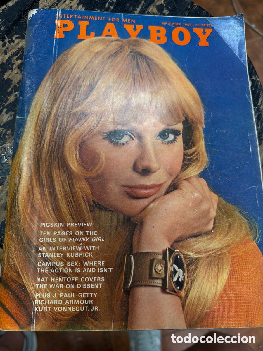 Coleccionismo de revistas y peri&oacute;dicos: Revista er&oacute;tica PLAYBOY.edici&oacute;n americana.vol 15 N 9 September 1968.contiene p&oacute;ster